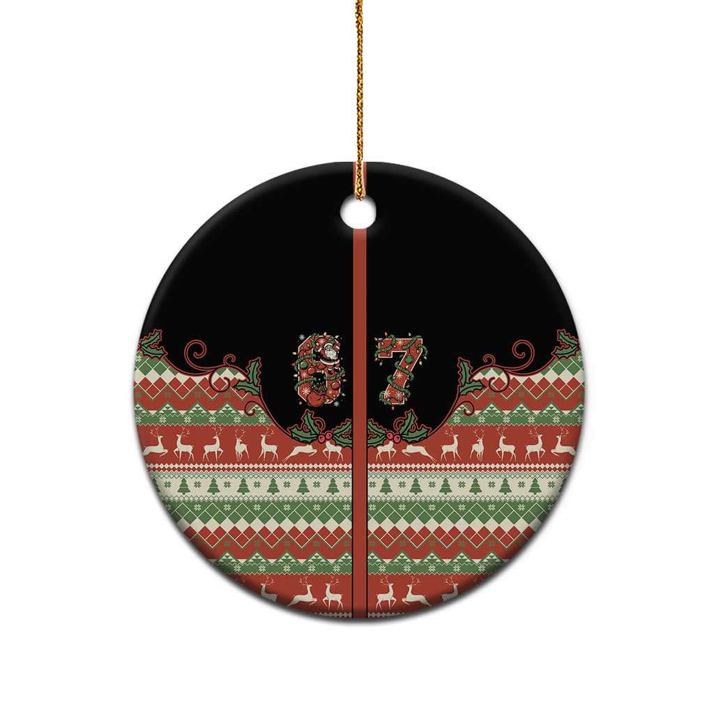 Western Yoke Ceramic Ornament Six Seven Christmas - Aussie Hoodie