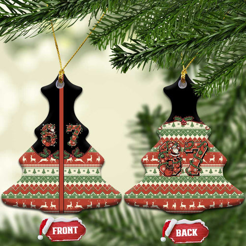 Western Yoke Ceramic Ornament Six Seven Christmas - Aussie Hoodie