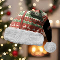 Western Yoke Christmas Santa Hat Six Seven Christmas - Aussie Hoodie