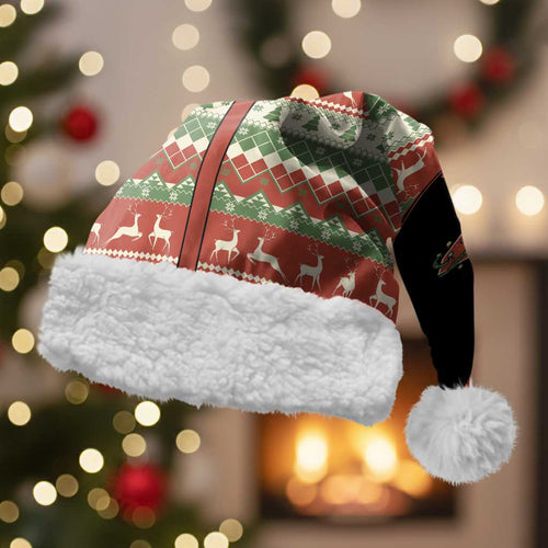 Western Yoke Christmas Santa Hat Six Seven Christmas - Aussie Hoodie