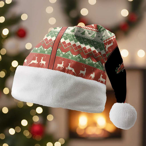 Western Yoke Christmas Santa Hat Six Seven Christmas - Aussie Hoodie