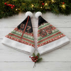 Western Yoke Christmas Santa Hat Six Seven Christmas - Aussie Hoodie