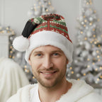 Western Yoke Christmas Santa Hat Six Seven Christmas - Aussie Hoodie