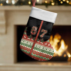Western Yoke Christmas Stocking Six Seven Christmas - Aussie Hoodie