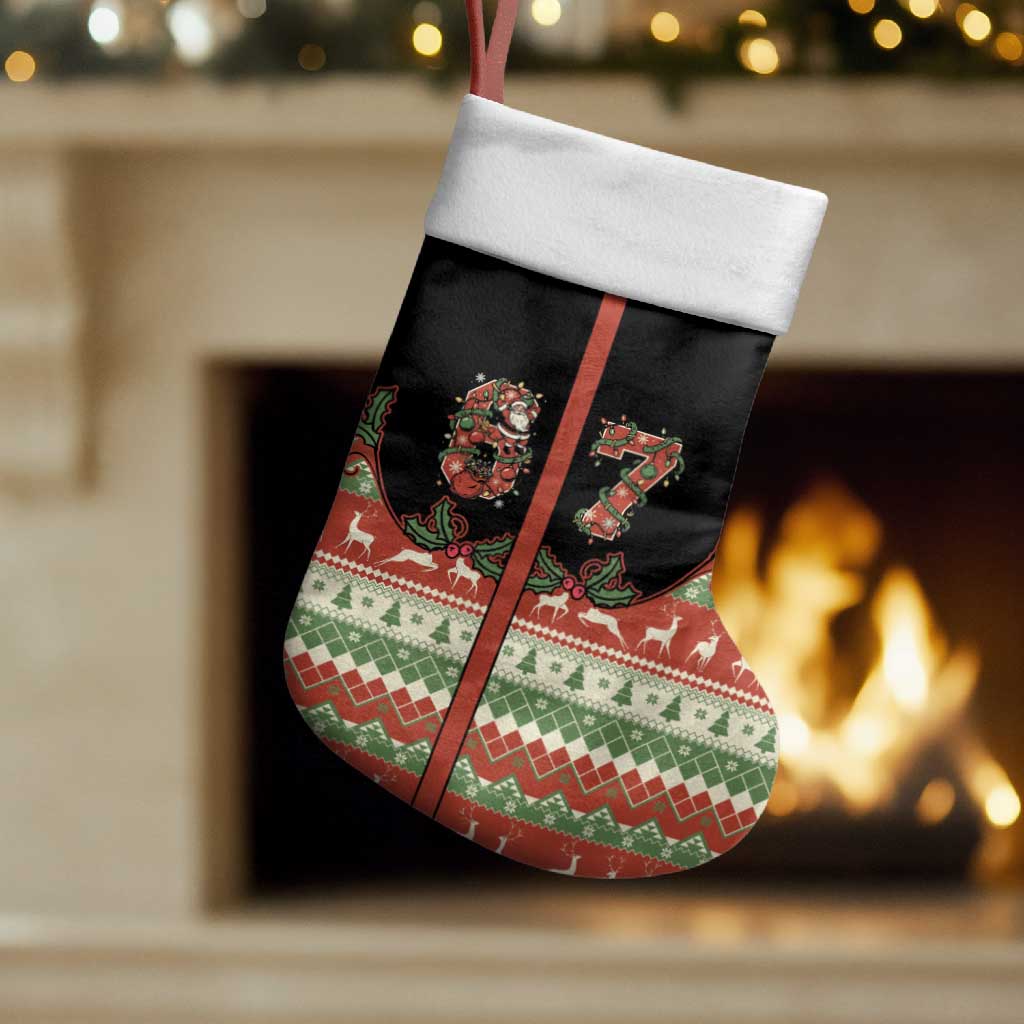 Western Yoke Christmas Stocking Six Seven Christmas - Aussie Hoodie