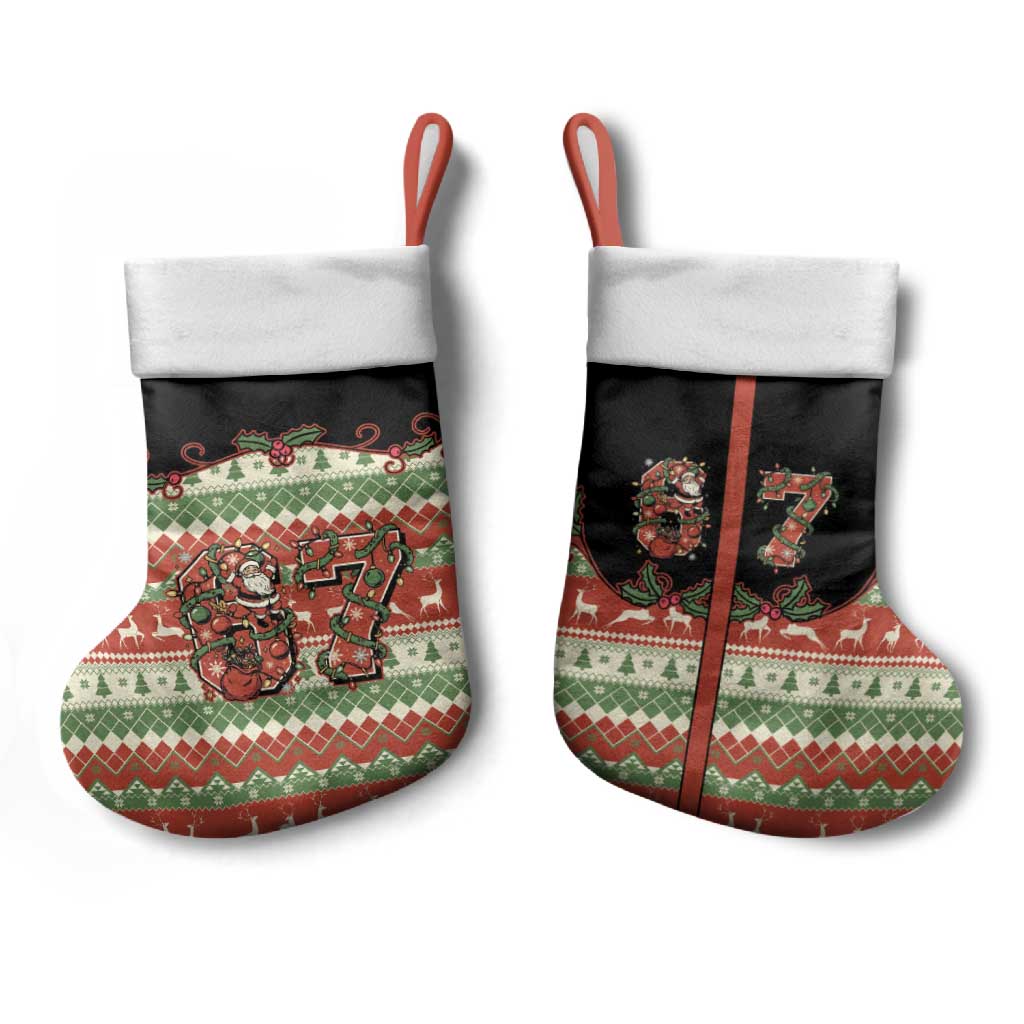 Western Yoke Christmas Stocking Six Seven Christmas - Aussie Hoodie