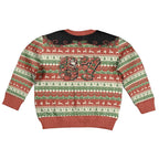Western Yoke Kid Ugly Christmas Sweater Six Seven Christmas - Aussie Hoodie
