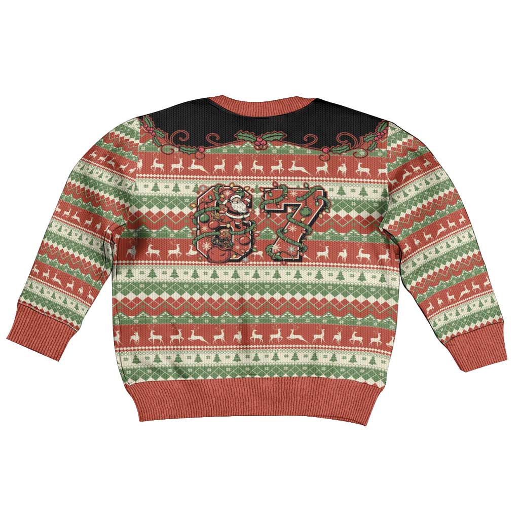 Western Yoke Kid Ugly Christmas Sweater Six Seven Christmas - Aussie Hoodie