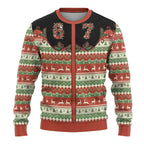 Western Yoke Ugly Christmas Sweater Six Seven Christmas - Aussie Hoodie