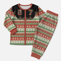 Western Yoke Christmas Pajama Set Six Seven Christmas - Aussie Hoodie
