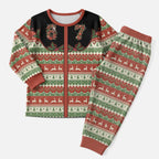 Western Yoke Christmas Pajama Set Six Seven Christmas - Aussie Hoodie