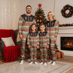 Western Yoke Christmas Pajama Set Six Seven Christmas - Aussie Hoodie