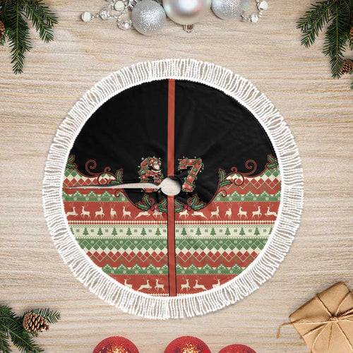 Western Yoke Tree Skirt Six Seven Christmas - Aussie Hoodie