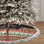 Western Yoke Tree Skirt Six Seven Christmas - Aussie Hoodie