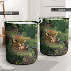 Personalised Koala Mum Australia Mother's Day Laundry Basket Aboriginal Dot Art Floral Joey Hug
