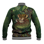 Personalised Koala Mum Australia Mother's Day Baseball Jacket Aboriginal Dot Art Floral Joey Hug