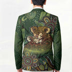 Personalised Koala Mum Australia Mother's Day Blazer Aboriginal Dot Art Floral Joey Hug