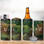 Personalised Koala Mum Australia Mother's Day 4 in 1 Can Cooler Tumbler Aboriginal Dot Art Floral Joey Hug
