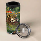 Personalised Koala Mum Australia Mother's Day 4 in 1 Can Cooler Tumbler Aboriginal Dot Art Floral Joey Hug