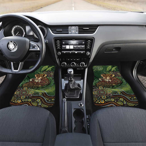 Koala Mum Australia Mother's Day Car Mats Aboriginal Dot Art Floral Joey Hug