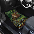 Koala Mum Australia Mother's Day Car Mats Aboriginal Dot Art Floral Joey Hug
