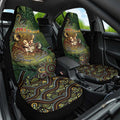 Personalised Koala Mum Australia Mother's Day Car Seat Cover Aboriginal Dot Art Floral Joey Hug