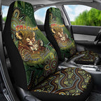 Personalised Koala Mum Australia Mother's Day Car Seat Cover Aboriginal Dot Art Floral Joey Hug
