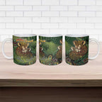 Personalised Koala Mum Australia Mother's Day Ceramic Mug Aboriginal Dot Art Floral Joey Hug