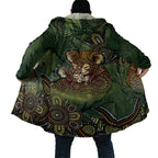 Personalised Koala Mum Australia Mother's Day Cloak Aboriginal Dot Art Floral Joey Hug