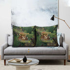 Personalised Koala Mum Australia Mother's Day Pillow Cover Aboriginal Dot Art Floral Joey Hug