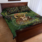 Personalised Koala Mum Australia Mother's Day Quilt Bed Set Aboriginal Dot Art Floral Joey Hug