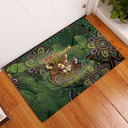 Personalised Koala Mum Australia Mother's Day Rubber Doormat Aboriginal Dot Art Floral Joey Hug