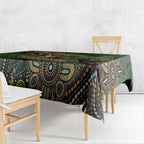 Personalised Koala Mum Australia Mother's Day Tablecloth Aboriginal Dot Art Floral Joey Hug