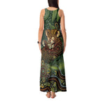 Personalised Koala Mum Australia Mother's Day Tank Maxi Dress Aboriginal Dot Art Floral Joey Hug