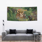 Personalised Koala Mum Australia Mother's Day Tapestry Aboriginal Dot Art Floral Joey Hug