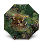 Personalised Koala Mum Australia Mother's Day Umbrella Aboriginal Dot Art Floral Joey Hug