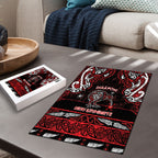 Ngapuhi Aotearoa Meri Kirihimete Puzzle Maori Kiwi Bird Silver Fern Koru Pattern