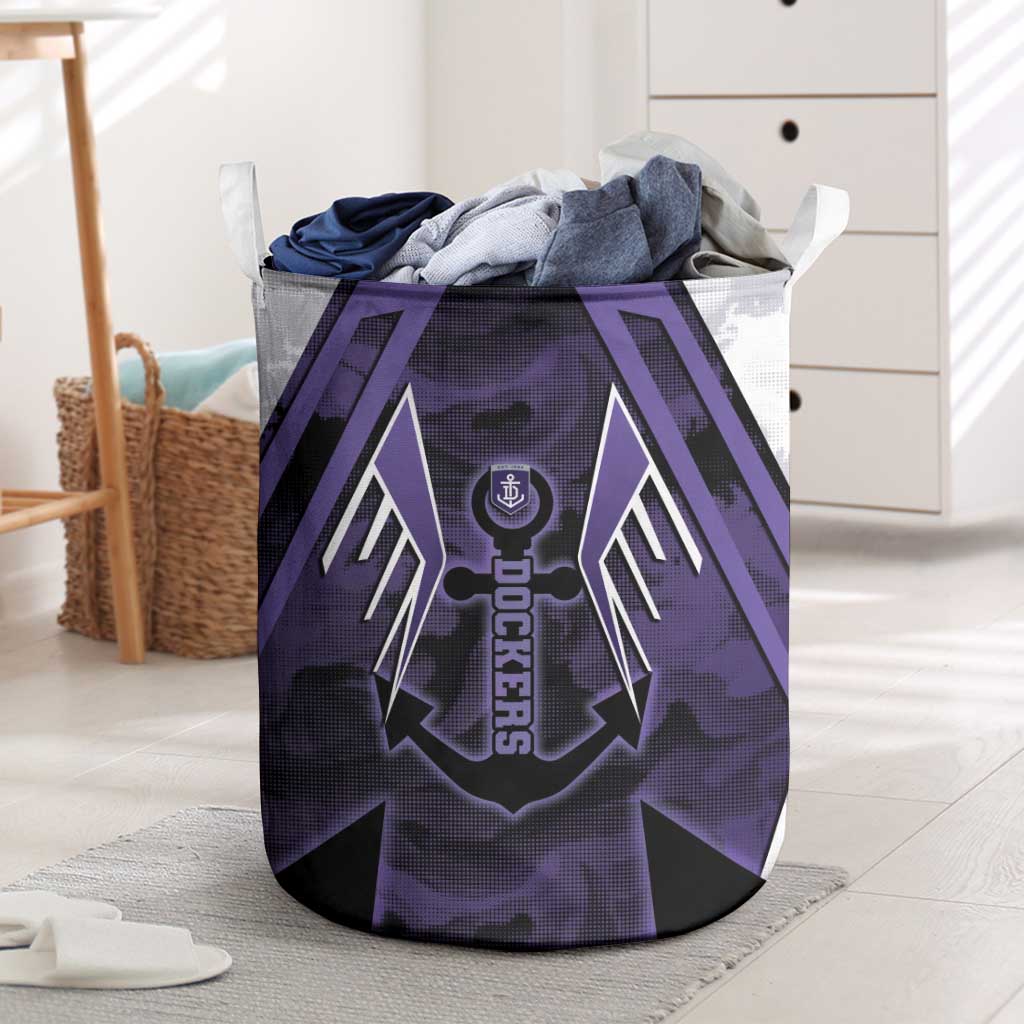 Fremantle Football Laundry Basket Dockers Anchor Sporty Style