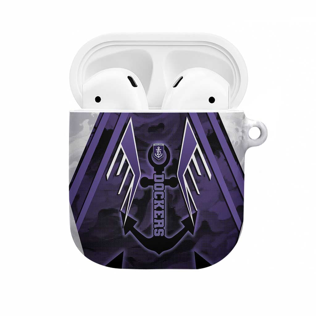Fremantle Football AirPods Case Dockers Anchor Sporty Style