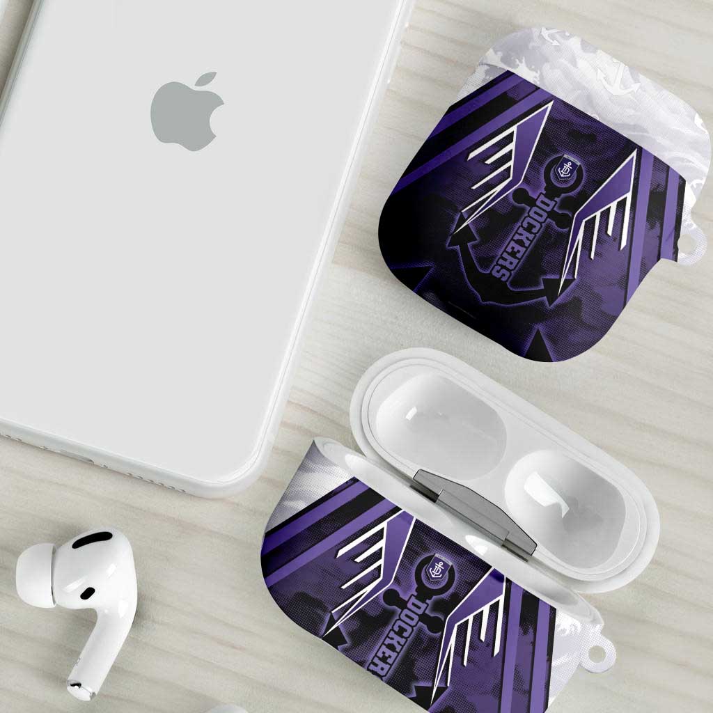 Fremantle Football AirPods Case Dockers Anchor Sporty Style