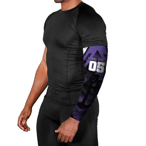 Custom Fremantle Football Arm Sleeves Dockers Anchor Sporty Style
