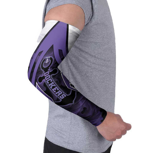Custom Fremantle Football Arm Sleeves Dockers Anchor Sporty Style