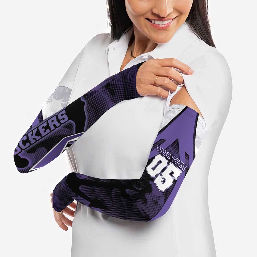 Custom Fremantle Football Arm Sleeves Dockers Anchor Sporty Style