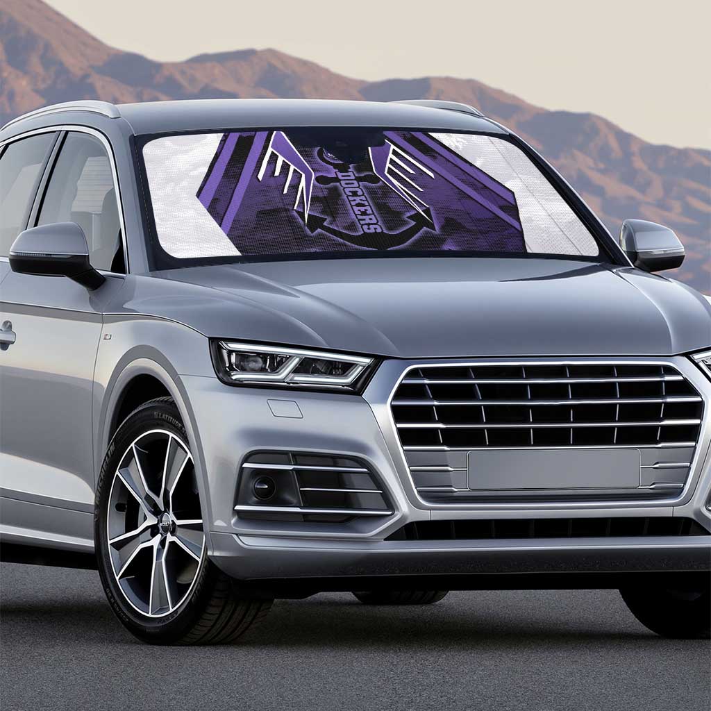 Fremantle Football Auto Sun Shade Dockers Anchor Sporty Style