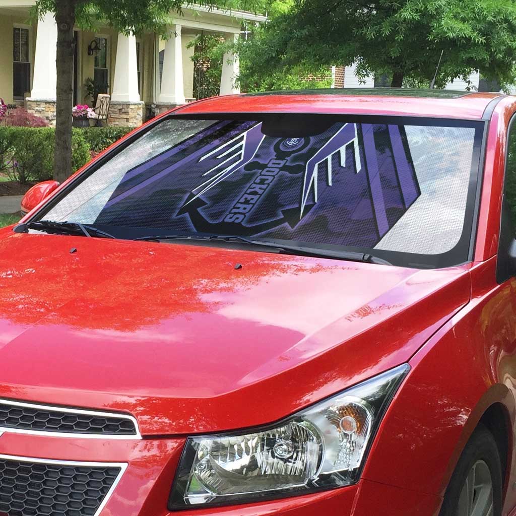 Fremantle Football Auto Sun Shade Dockers Anchor Sporty Style