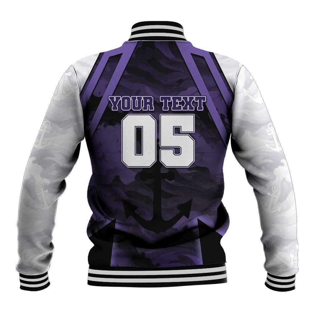 Custom Fremantle Football Baseball Jacket Dockers Anchor Sporty Style