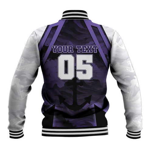 Custom Fremantle Football Baseball Jacket Dockers Anchor Sporty Style