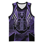 Custom Fremantle Football Basketball Jersey Dockers Anchor Sporty Style