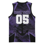 Custom Fremantle Football Basketball Jersey Dockers Anchor Sporty Style