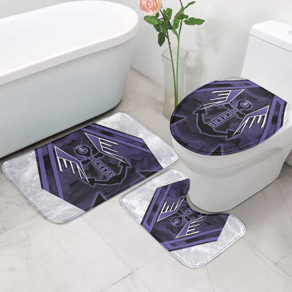 Fremantle Football Bathroom Set Dockers Anchor Sporty Style